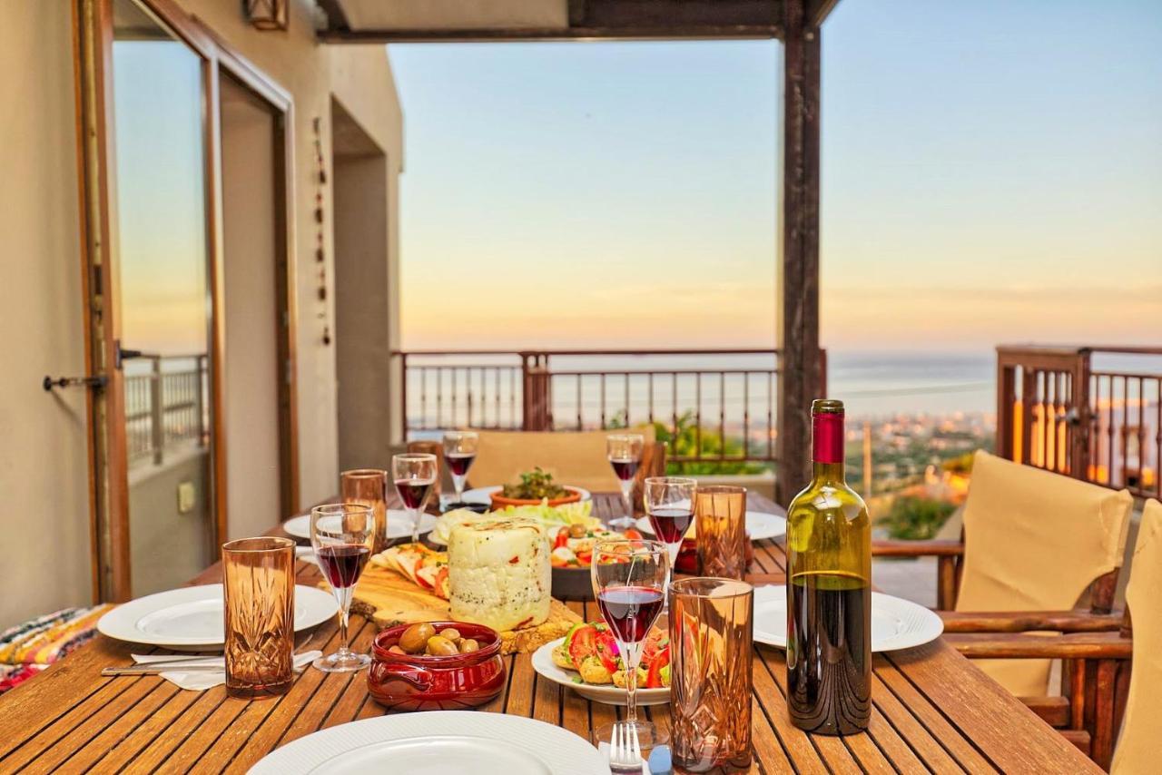 Вілла Ulivo Sea View House Kokkini Hani Екстер'єр фото