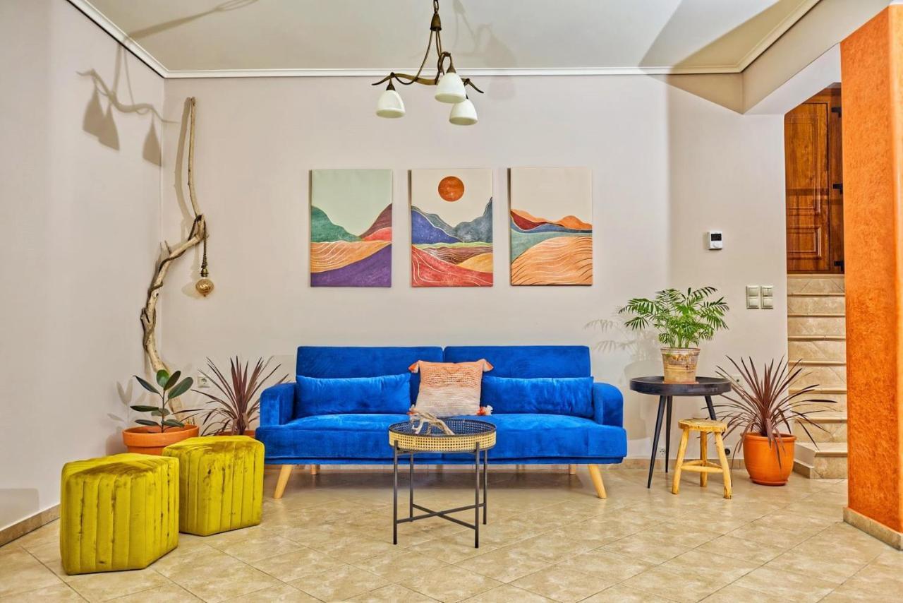 Вілла Ulivo Sea View House Kokkini Hani Екстер'єр фото