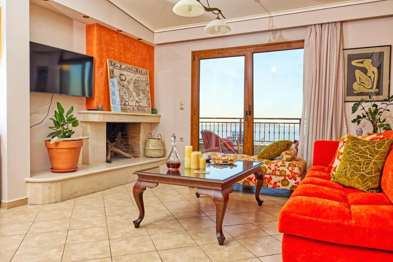 Вілла Ulivo Sea View House Kokkini Hani Екстер'єр фото